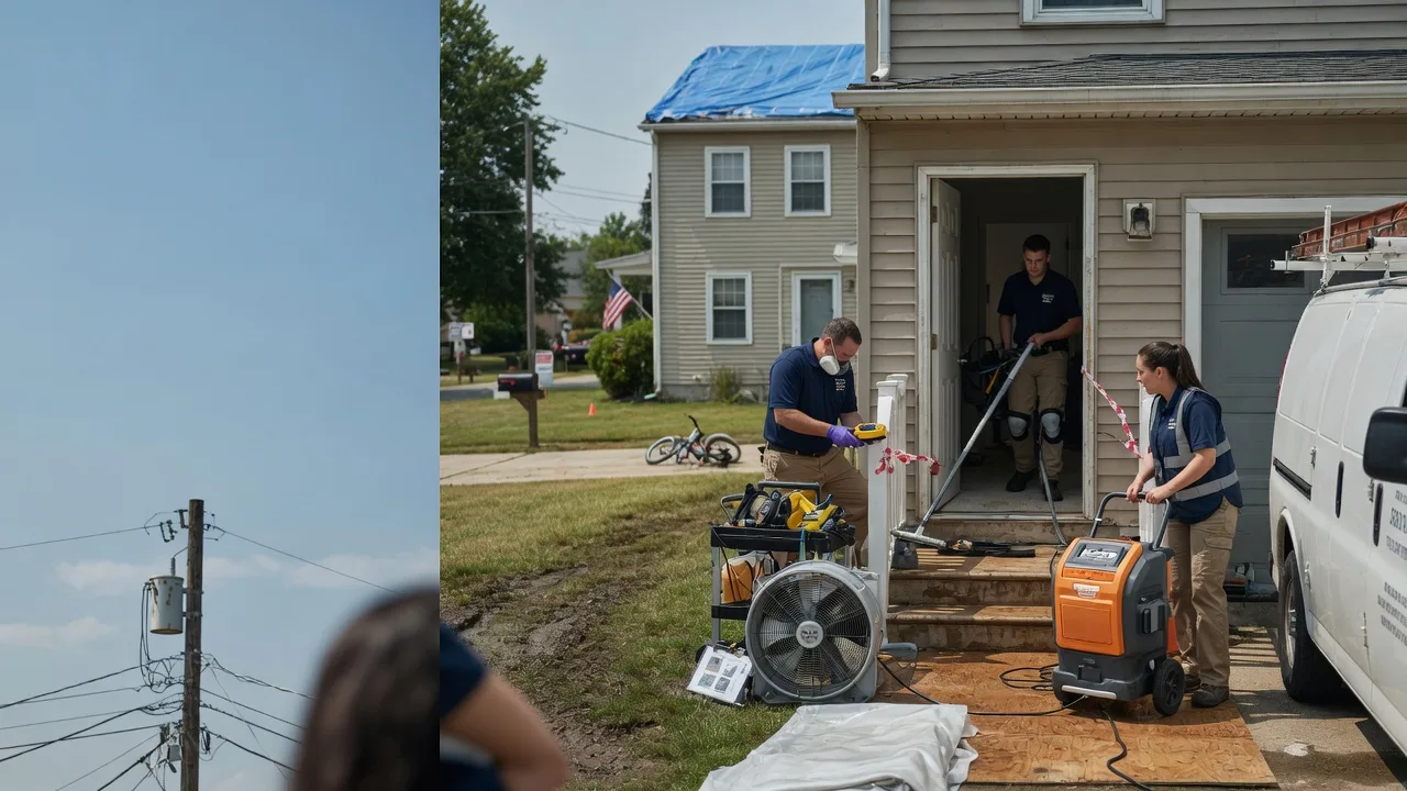 Water Damage Repair in Geddes, SD near me